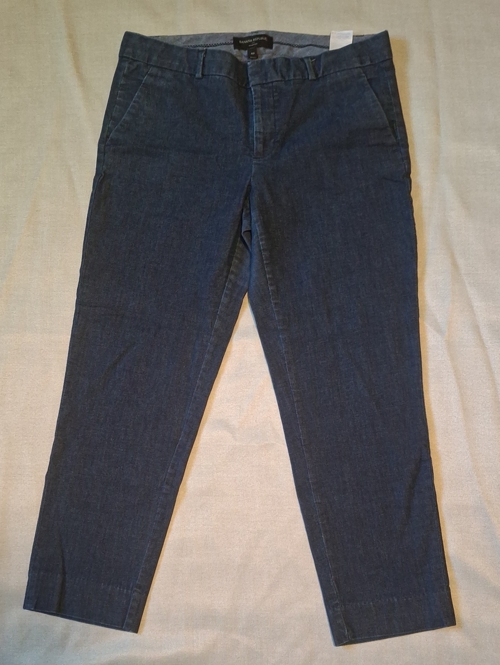 Banana Republic Hampton Straight Leg Stretch Denim Jeans Size 4P Petite